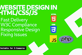 do a full website in HTML, CSS, js, PHP and mysql