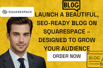 design a stunning squarespace site blog that drives traffic and boost engagement