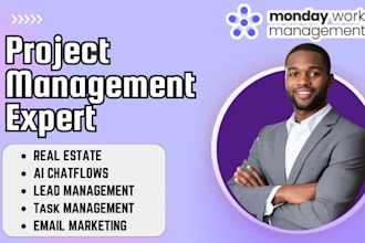 monday CRM setup automation ecommerce HR recruitment client project ai expert