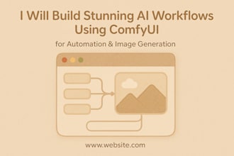 build stunning ai workflows using comfyui for automation and image generation