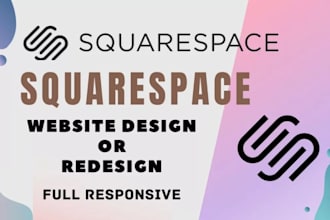 build squarespace, design and redesign squarespace website development