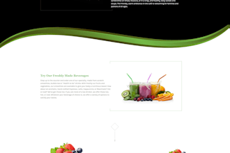 create clean responsive redesign website