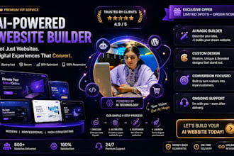 develop ai website, ai app, ai web application, ai software