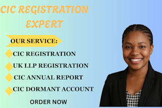 do your company cic, dissolve cic , register uk charity and do vat
