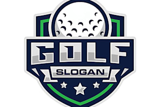 do professional minimalist golf club logo