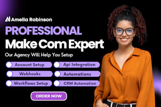 setup make com automation, make automation, make expert, make com, made com