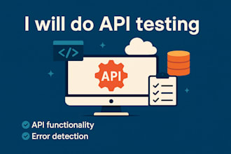 test one API endpoint for response, errors, and expected data structure