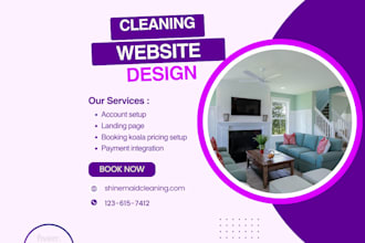 design hvac booking koala website house cleaning service website launch27 fieldd