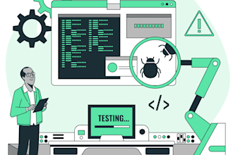 qa your website testing, app testing and review, bug report, 5 yrs experience