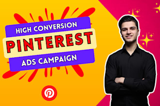be your pinterest marketing manager ads specialist SEO pin creation