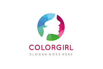 design retro vintage pinup girl logo in 24 hours