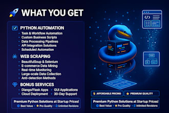 be your expert python coder for automation, scripts, and uml diagrams