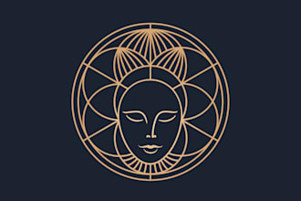 do sacred geometry mystical logo mandala spiritual designs