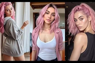 do a realistic ai influencer model, ai instagram, fanvue, ai onlyfans