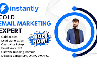 set up smartlead and instantly ai for cold email outreach