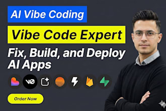fix bug, or deploy vibe code lovable, google ai studio, base44, supabase web app