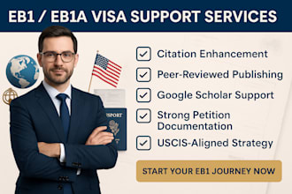 create eb1 niw researcher profile for usa immigration