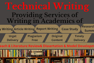 help you in writing case studies and research