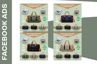 design creative facebook ads image