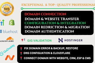 connect domain, redirect domain, subdomain to wix, gohighlevel, shopify, godaddy