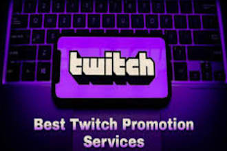 do twitch channel promotion to bring live viewers to your stream