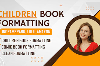format kindle book kdp, childrens book ingramspark lulu amazon ebook formatting