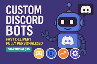 do custom discord bots for your discord server