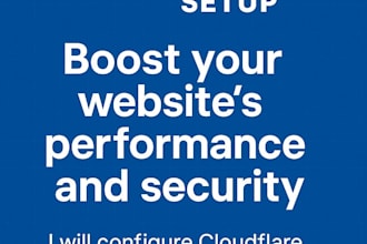 set up cloudflare to boost your website speed and security