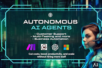 build autonomous ai agents for workflow and task automation