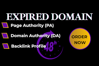 find powerful expired domains for SEO and brand