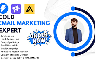 setup and manage instantly ai cold email marketing outreach