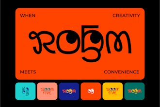 create playful, bold branding and logo design