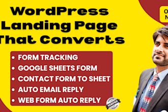 track wordpress form leads auto reply and connect to google sheets