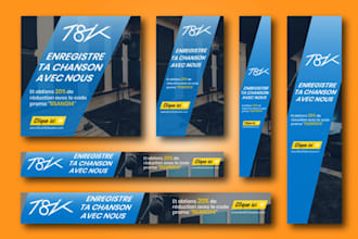design web banner, animated banner, animated google ads, animated gif