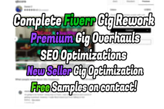 revise your fiverr gig and turn clicks into actual order