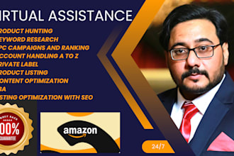 manage your social media and amazon virtual assistant SEO lead generation