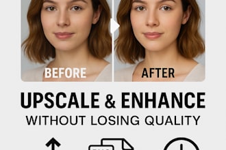 upscale and enhance your images without losing quality