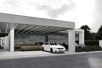 craft mansion exterior, modern villa,floor plan layout,landscape,house elevation