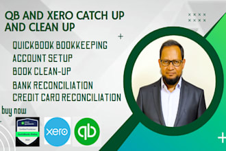 do qb and xero catch up and clean up
