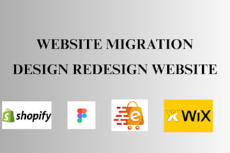 perfect your website to shopify from etsy, wix, or others