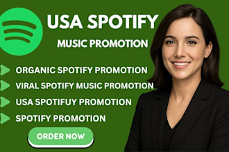 promote USA spotify music promotion, tiktok ads, youtube music video marketing