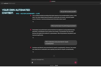 develop a fastapi powered rag chatbot for your documents