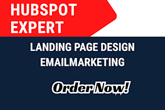 set hubspot CRM hubspot landing page, hubspot email template hubspot automation