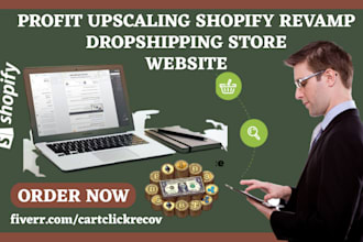 revamp redesign design clone copy duplicate shopify dropshipping store website