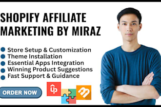 setup shopify affiliate marketing uppromote goaffpro bixgrow shopify store