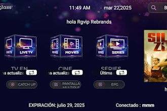 rebrand iptv app, smarter pro, tivimate, xciptv, nextv, ibo with admin panel