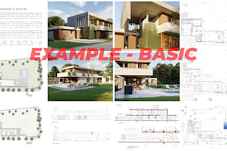 create the design and mep plans of your house