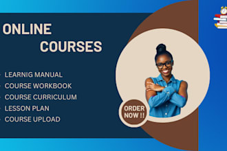 do online course content training manual lesson plan course workbook kdp journal
