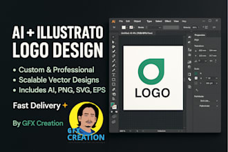 create ai generated logo or picture refined in illustrator