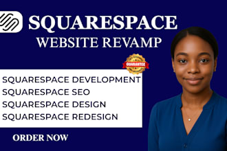 build squarespace website design and squarespace website redesign